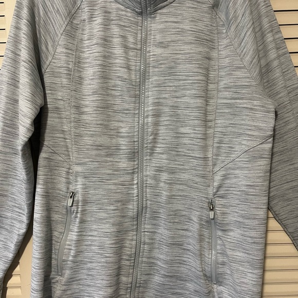 RBX NWOT Ladies Size XL Full Zip Athletic Jacket in Gray/Black multi - Picture 6 of 8